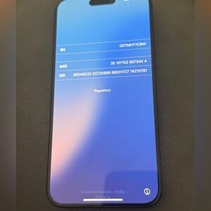 Apple IPhone 15 Pro Max black titanium 256 gb